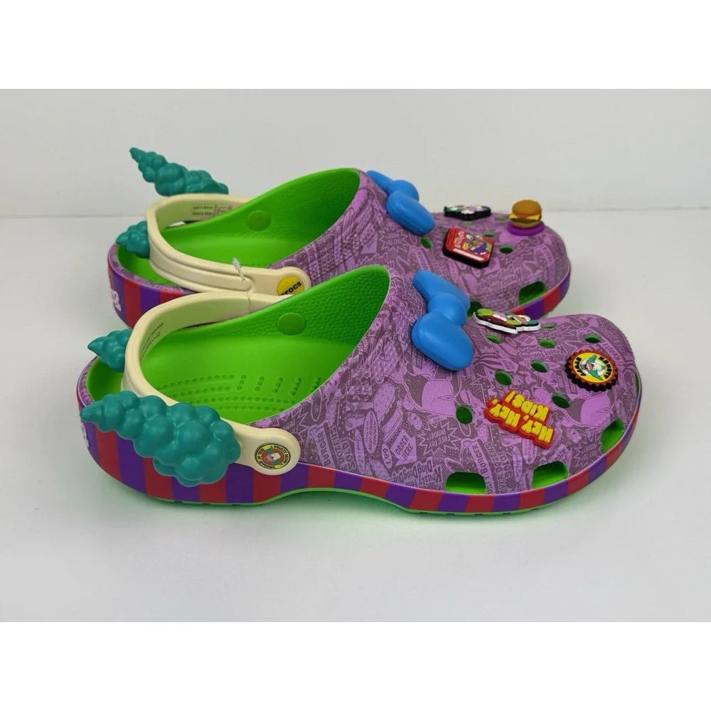 Crocs Classic Clog Men's Size 9 The Simpsons Krusty the Clown‎ 211107-90H